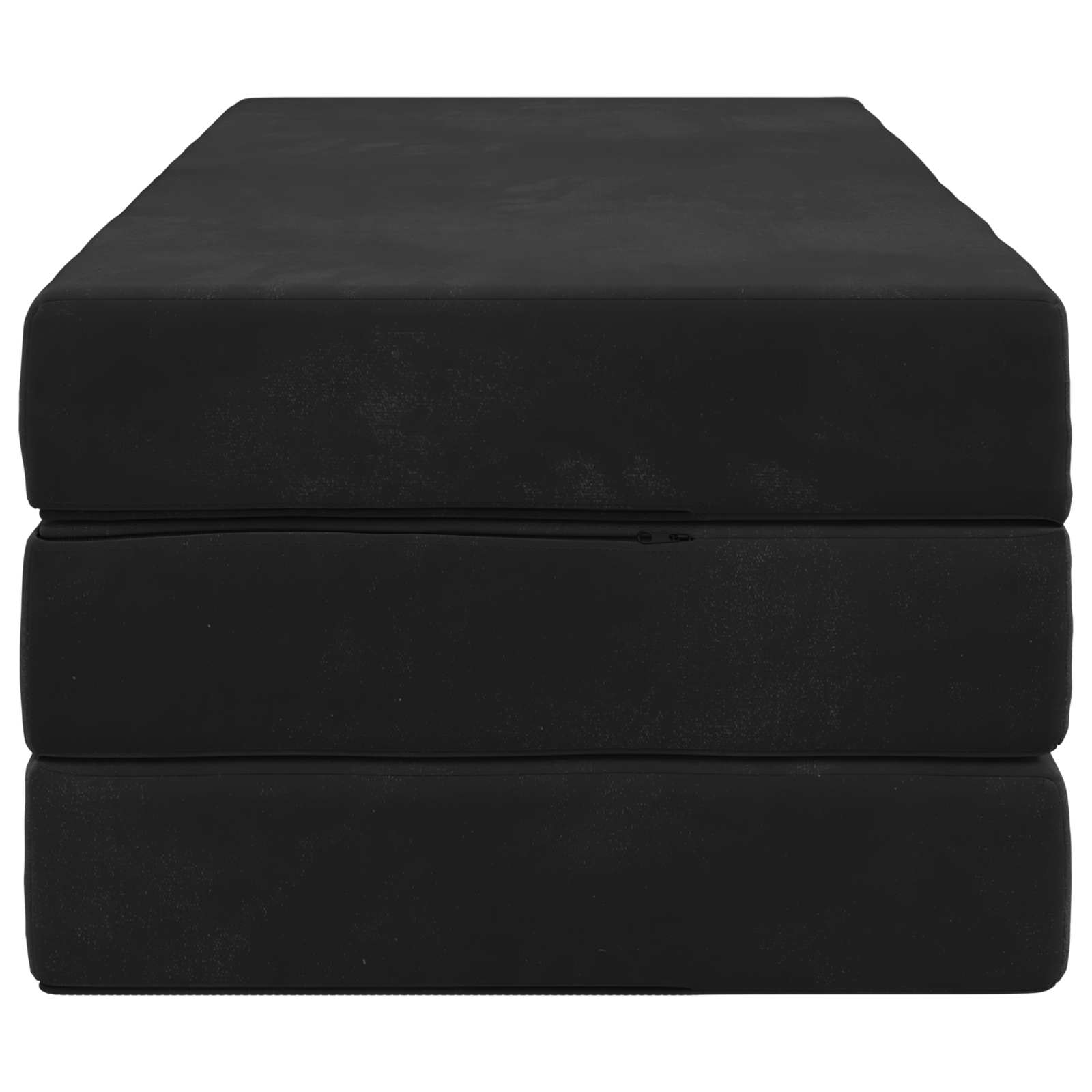 Canapé-lit pliable 160 x 67 x 45 cm Noir