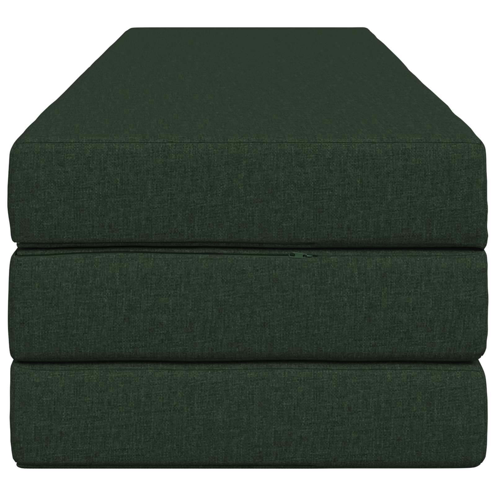 Canapé-lit pliable 200 x 67 x 45 cm Vert foncé