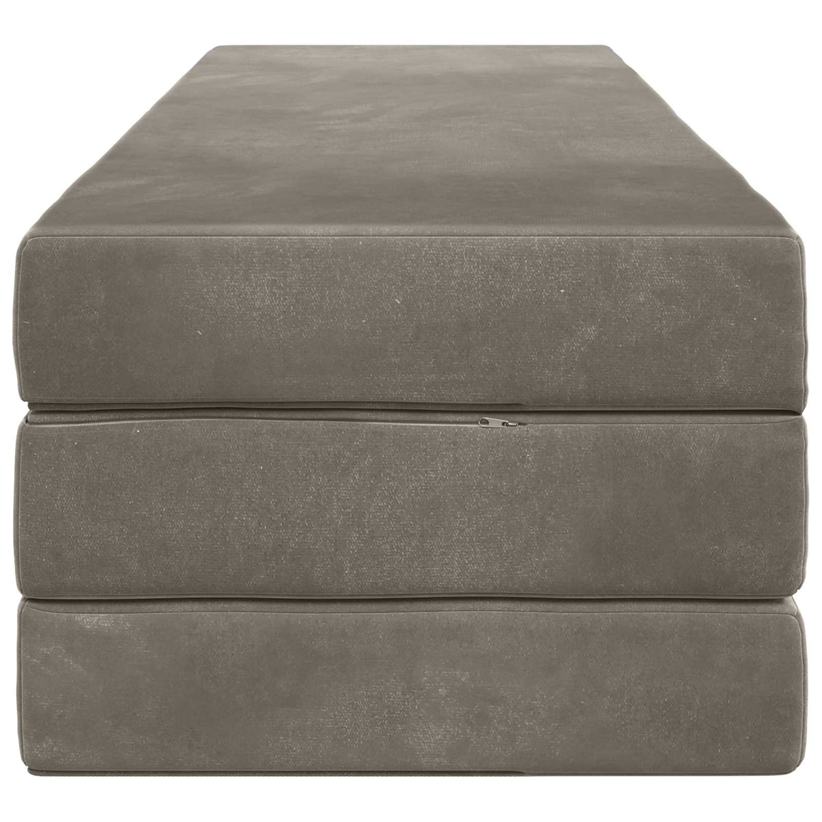 Canapé-lit pliable 200 x 67 x 45cm Gris clair