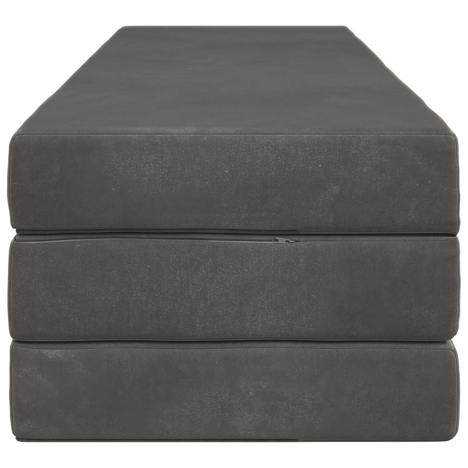 Canapé-lit pliable 200 x 67 x 45 cm Gris foncé