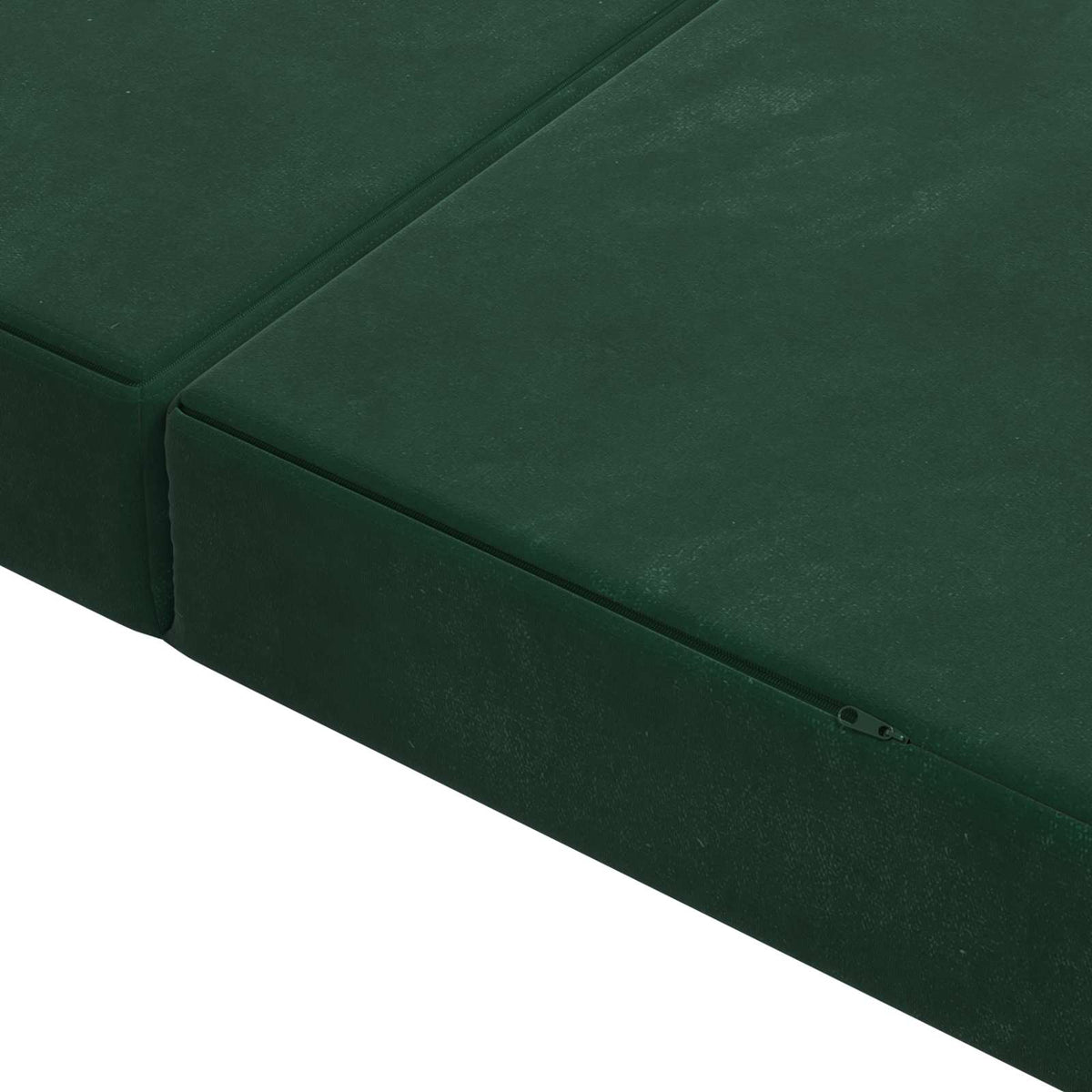 Canapé-lit pliable 200 x 67 x 45cm Vert foncé