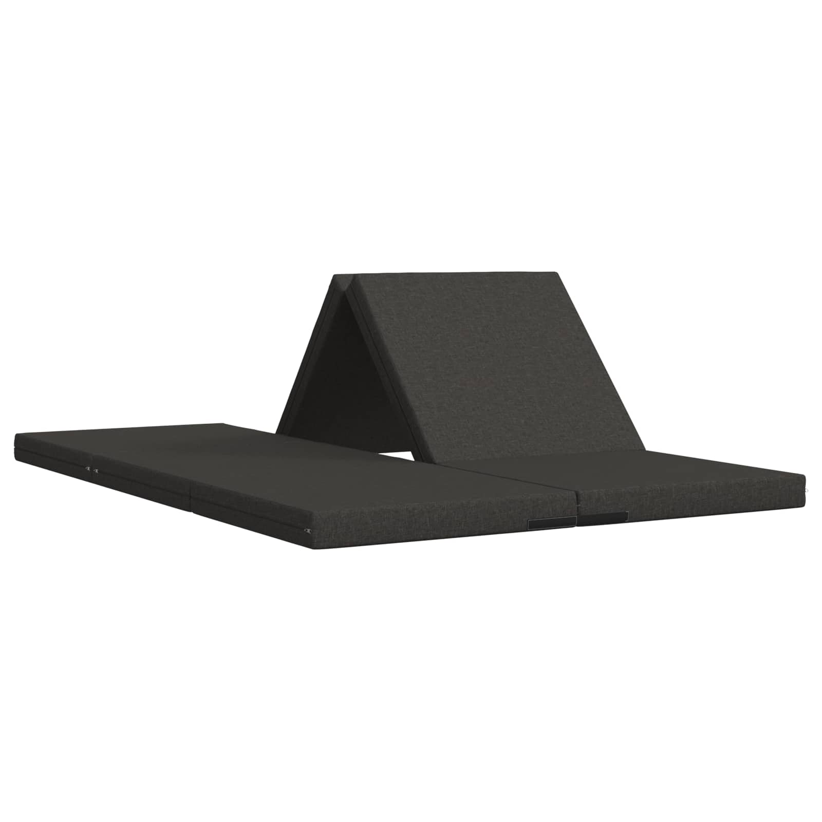 Canapé-lit pliable 140 x 67 x 45 cm Gris foncé - XIOS