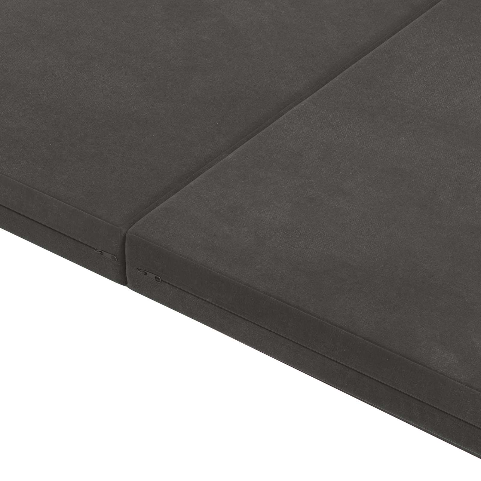 Canapé-lit pliable 140 x 67 x 45 cm Gris foncé - XIOS