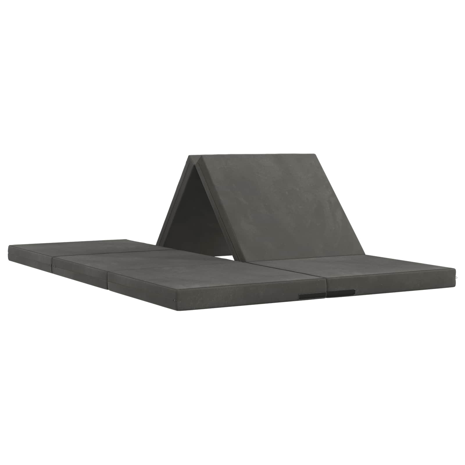 Canapé-lit pliable 140 x 67 x 45 cm Gris foncé - XIOS