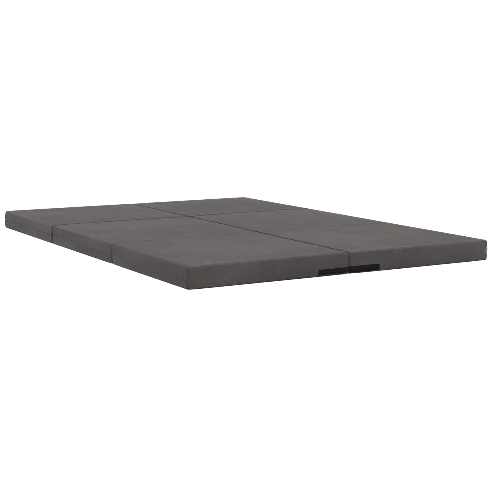 Canapé-lit pliable 140 x 67 x 45 cm Gris foncé - XIOS