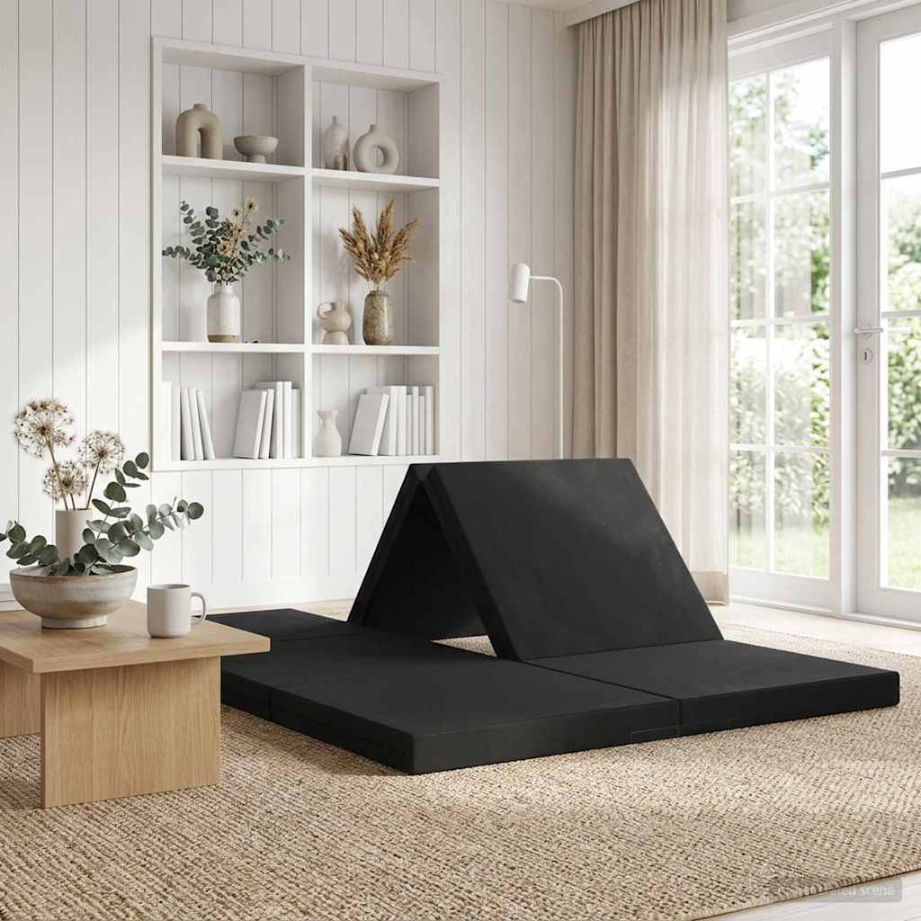 Canapé-lit pliable 140 x 67 x 45 cm Noir - XIOS