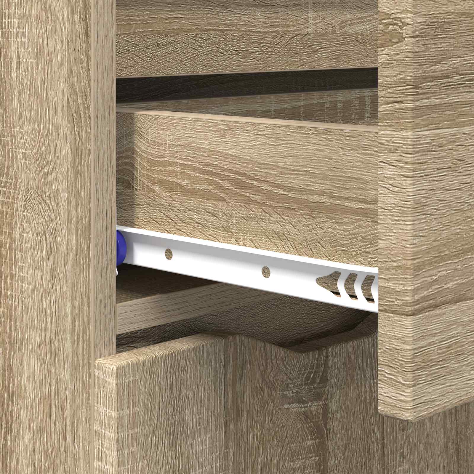 Buffet Chêne Sonoma 100 x 30 x 65,6 Bois d'ingénierie