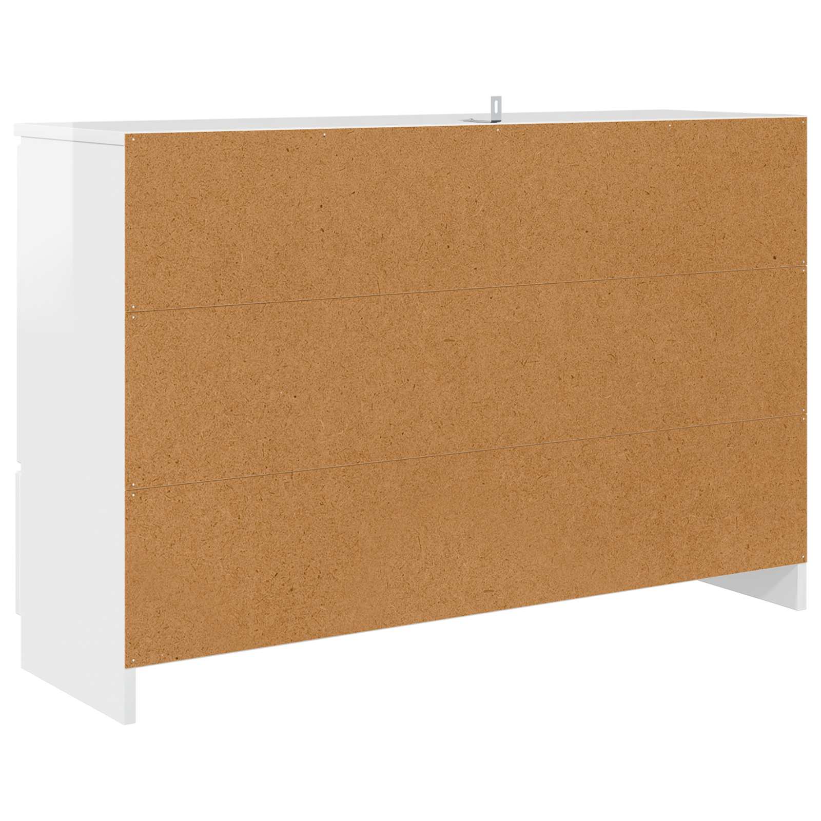 Buffet Blanc brillant 100 x 30 x 65,6 Bois d'ingénierie - XIOS