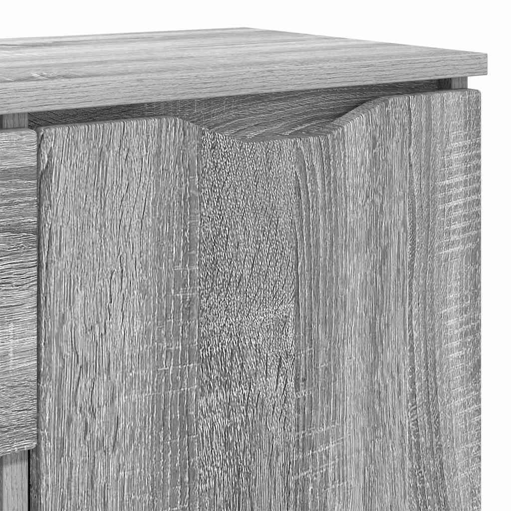 Buffet Gris Sonoma 100 x 30 x 65,6 Bois d'ingénierie - XIOS