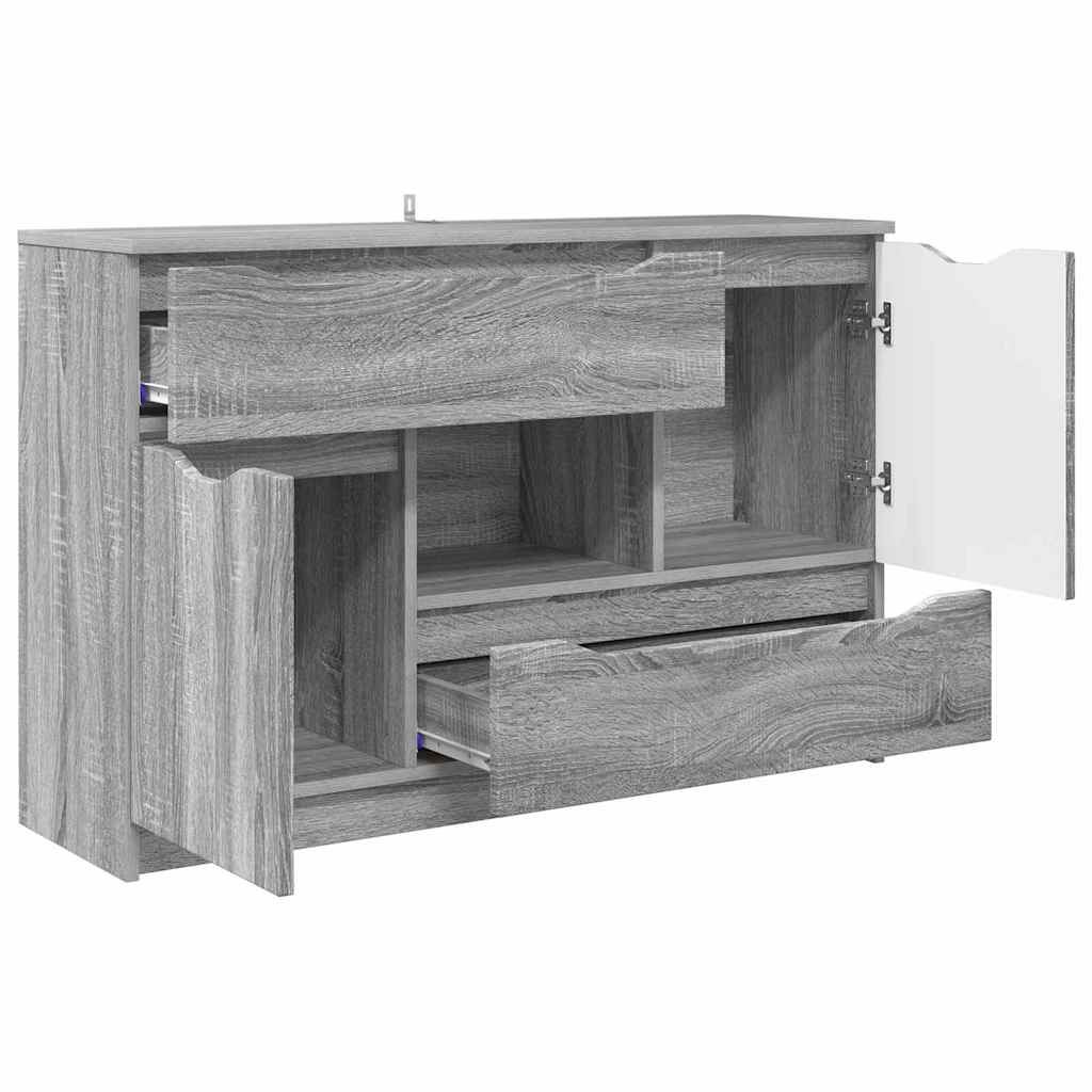 Buffet Gris Sonoma 100 x 30 x 65,6 Bois d'ingénierie - XIOS