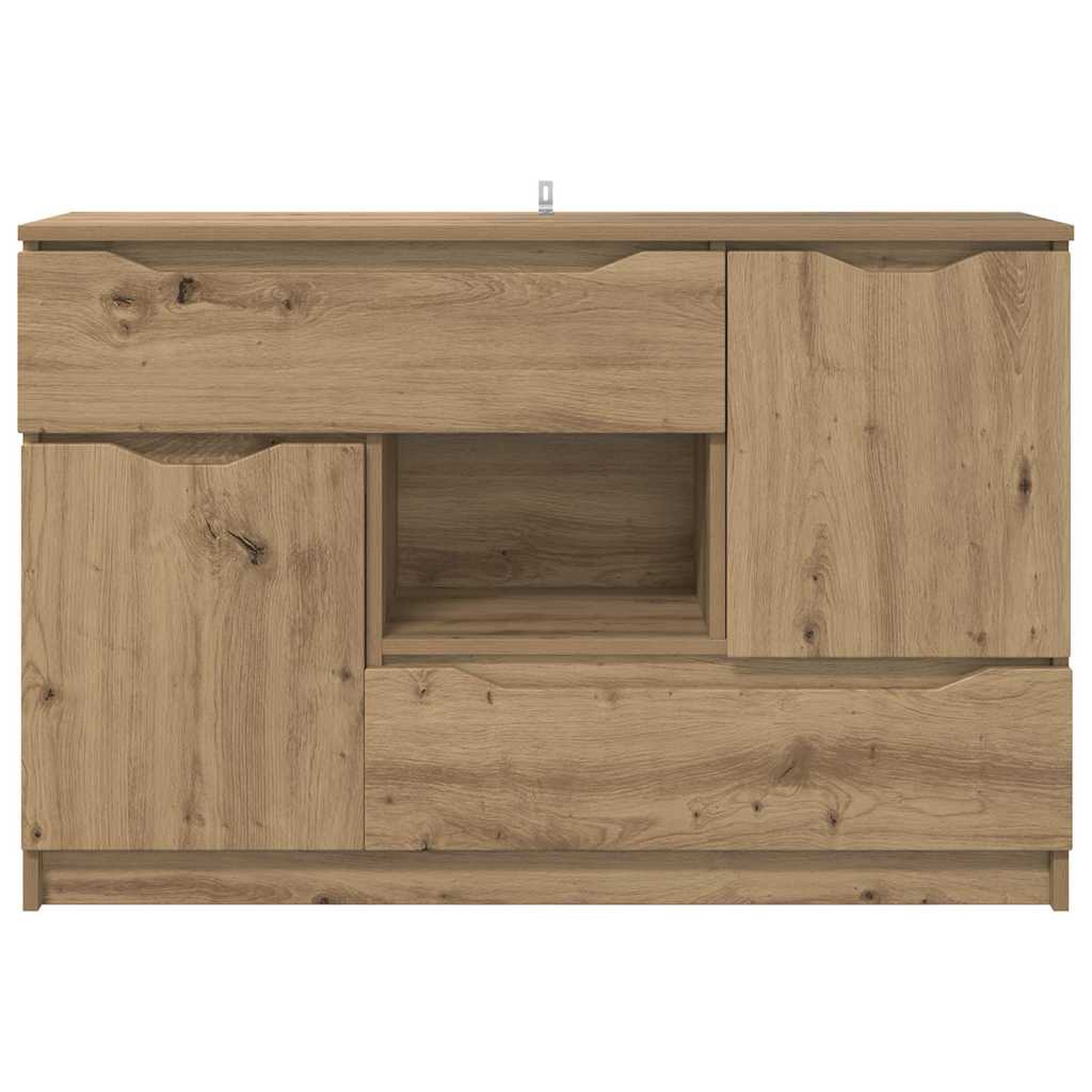 Buffet Chêne artisanal 100 x 30 x 65,6 Bois d'ingénierie