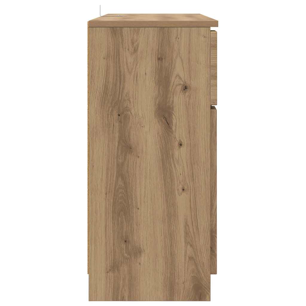 Buffet Chêne artisanal 100 x 30 x 65,6 Bois d'ingénierie