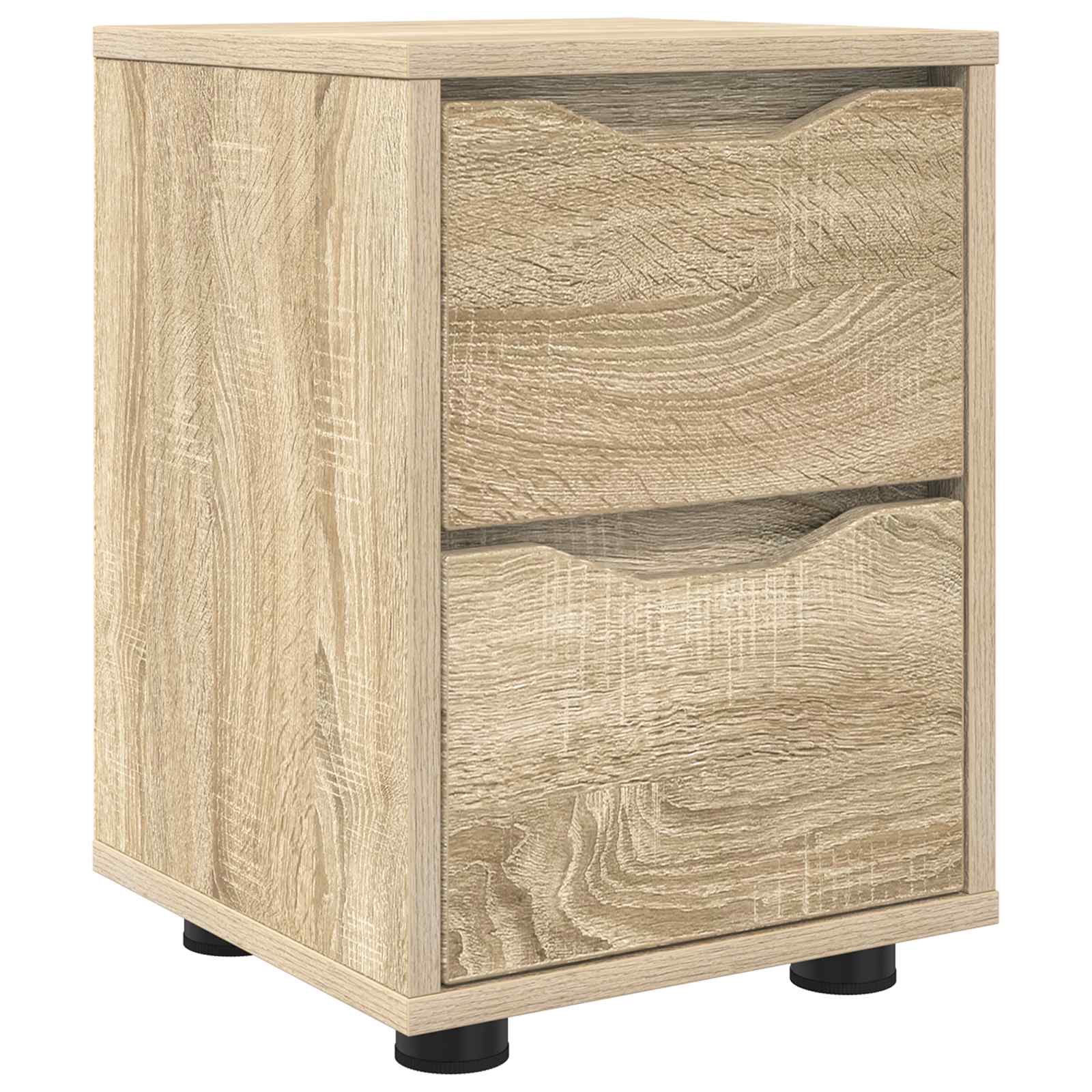 Table de chevet Chêne Sonoma 30,5 x 30 x 43 cm - XIOS