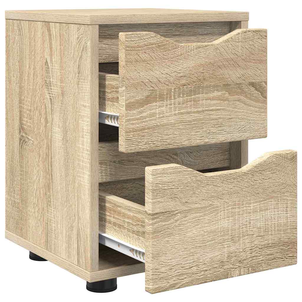 Tables de chevet 2 pcs Chêne Sonoma 30,5 x 30 x 43 cm - XIOS