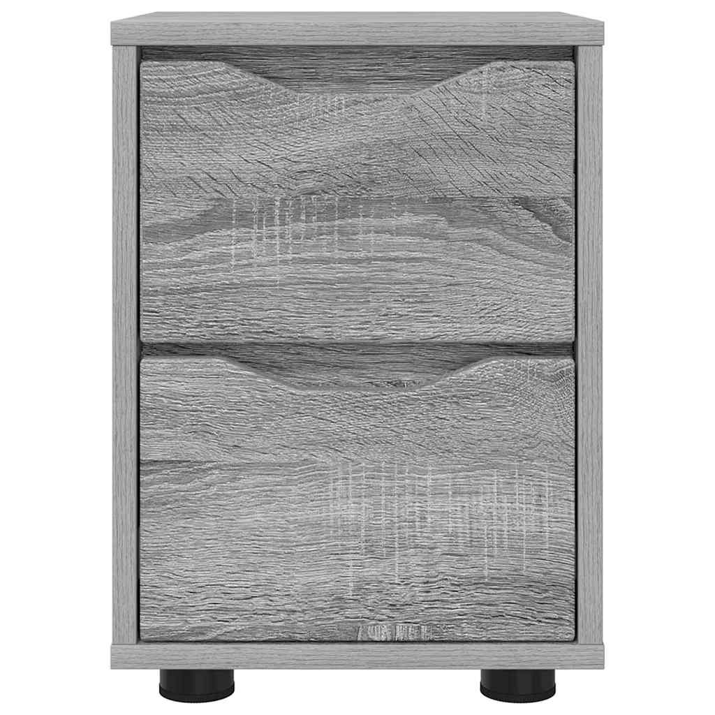 Tables de chevet 2 pcs Gris Sonoma 30,5 x 30 x 43 cm - XIOS