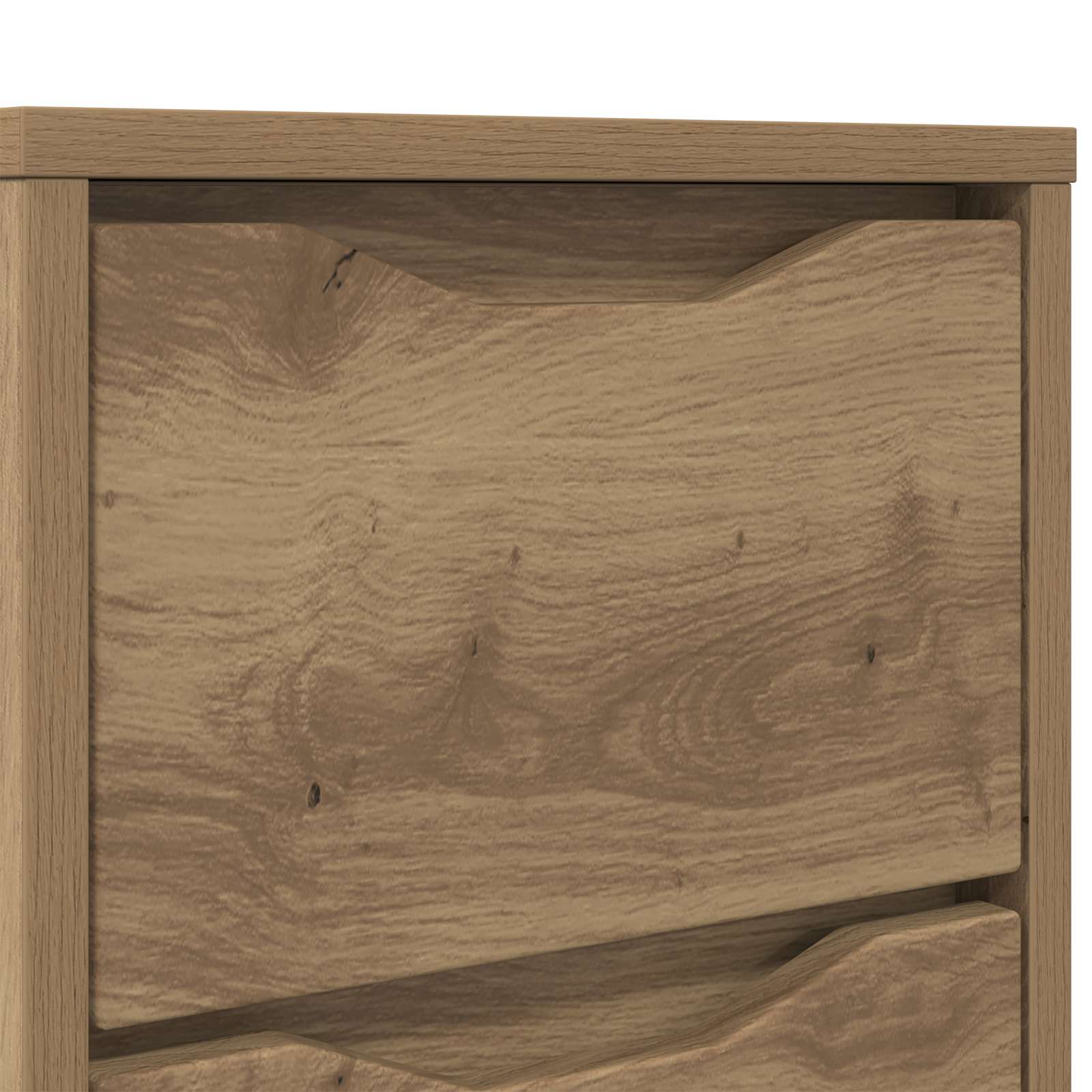 Table de chevet Chêne artisanal 30,5 x 30 x 43 cm - XIOS