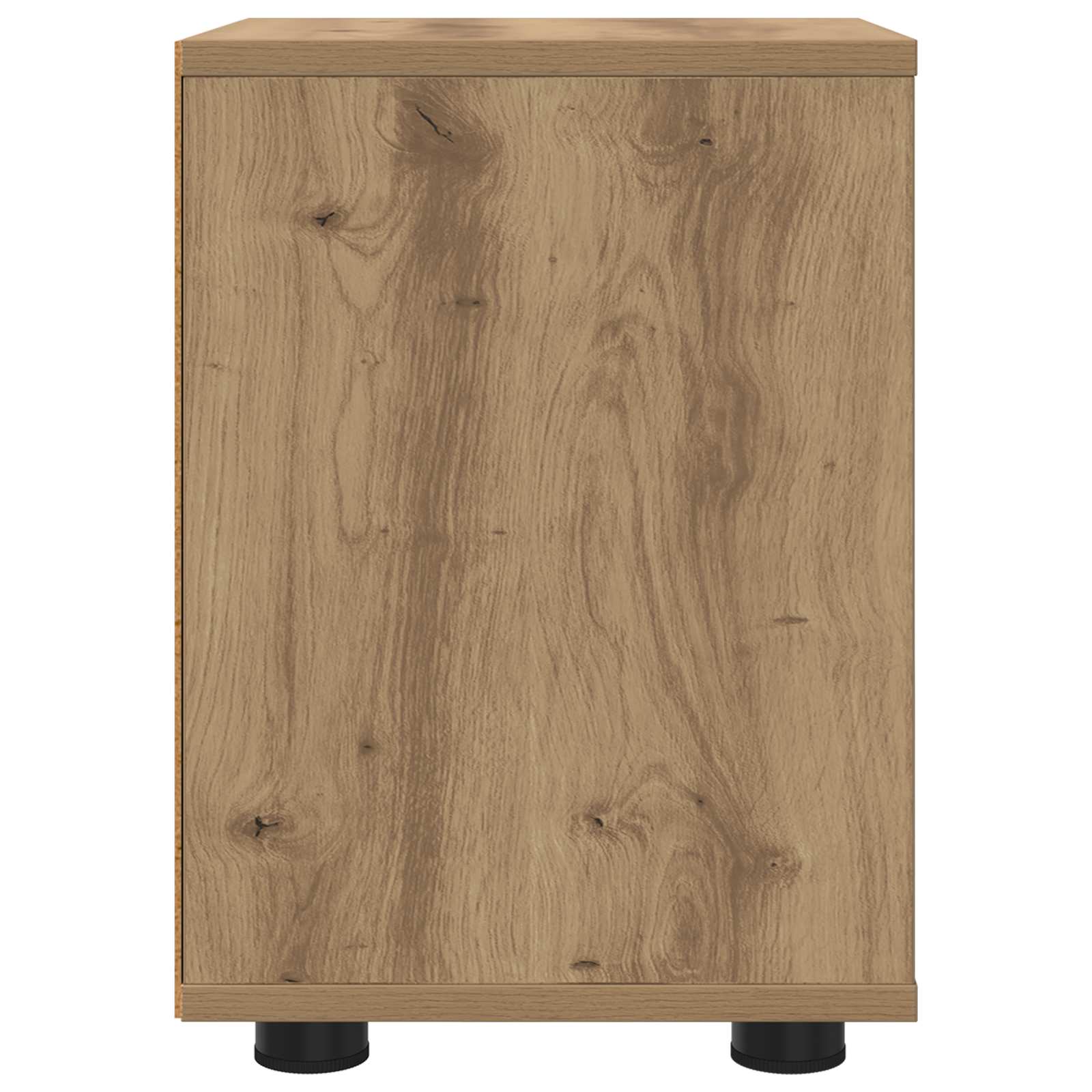 Table de chevet Chêne artisanal 30,5 x 30 x 43 cm - XIOS