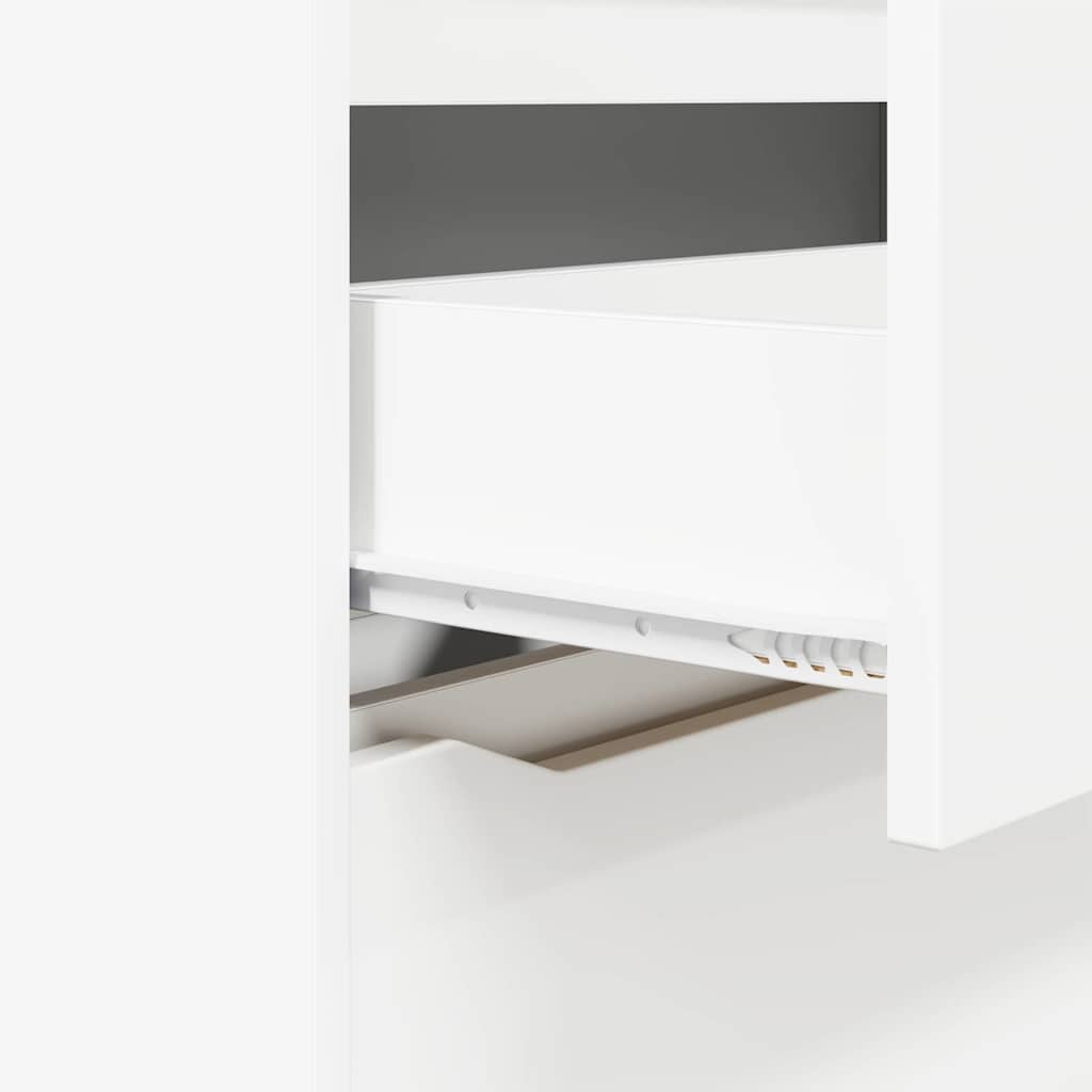 Armoire de rangement Blanc 80 x 48 x 57 cm Bois d'ingénierie - XIOS