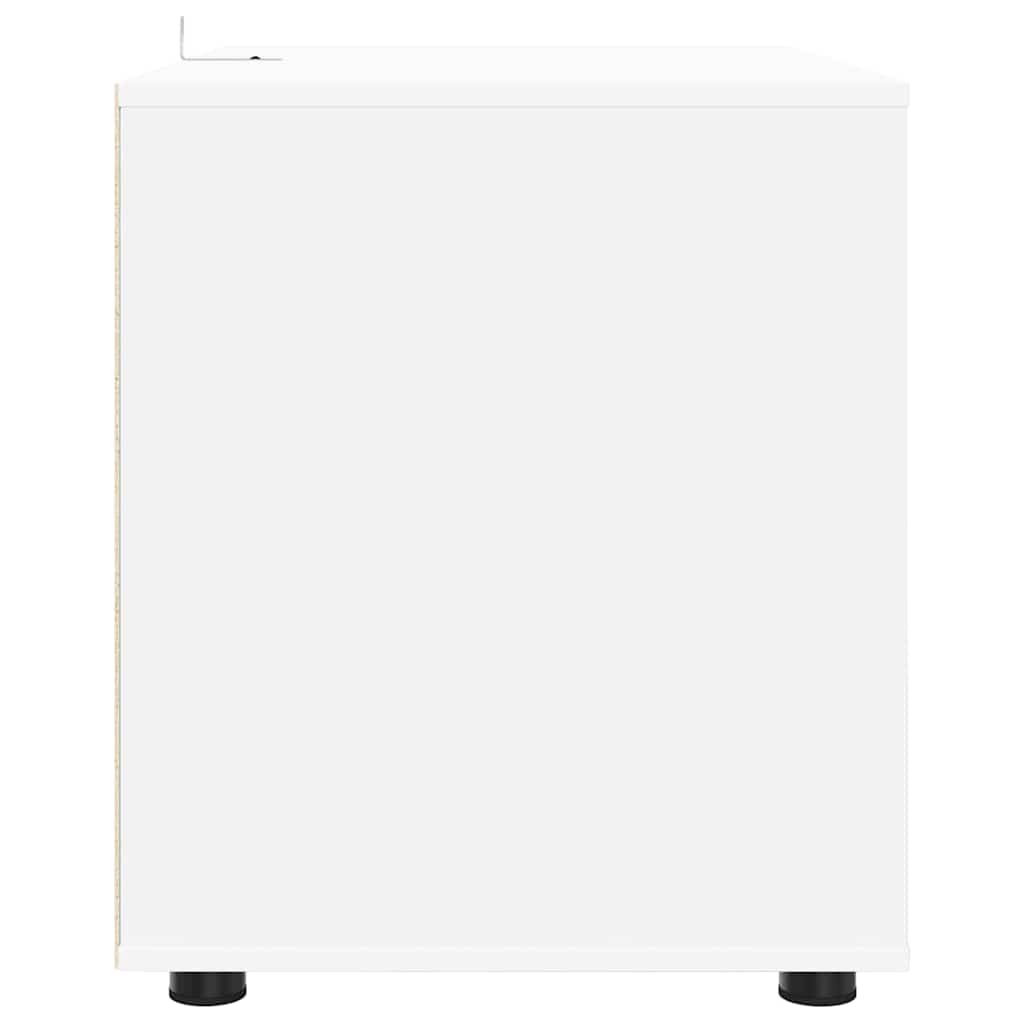 Armoire de rangement Blanc 80 x 48 x 57 cm Bois d'ingénierie - XIOS