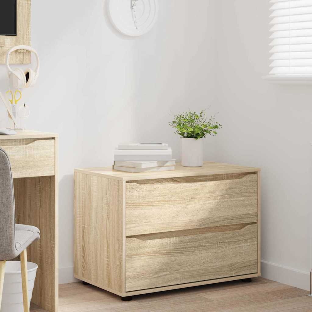 Armoire de rangement Chêne Sonoma 80 x 48 x 57 cm - XIOS