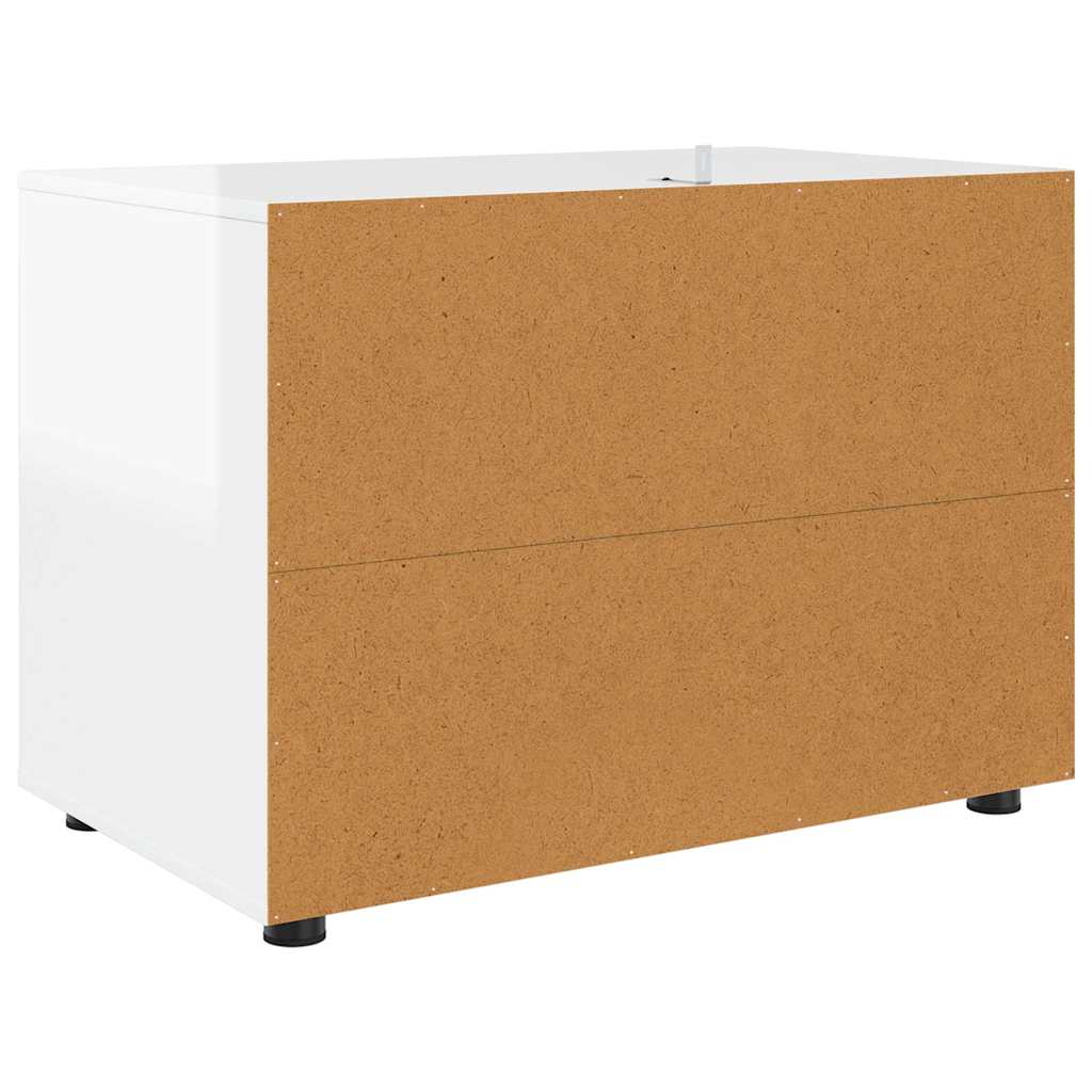 Armoire de rangement Blanc brillant 80 x 48 x 57 cm - XIOS