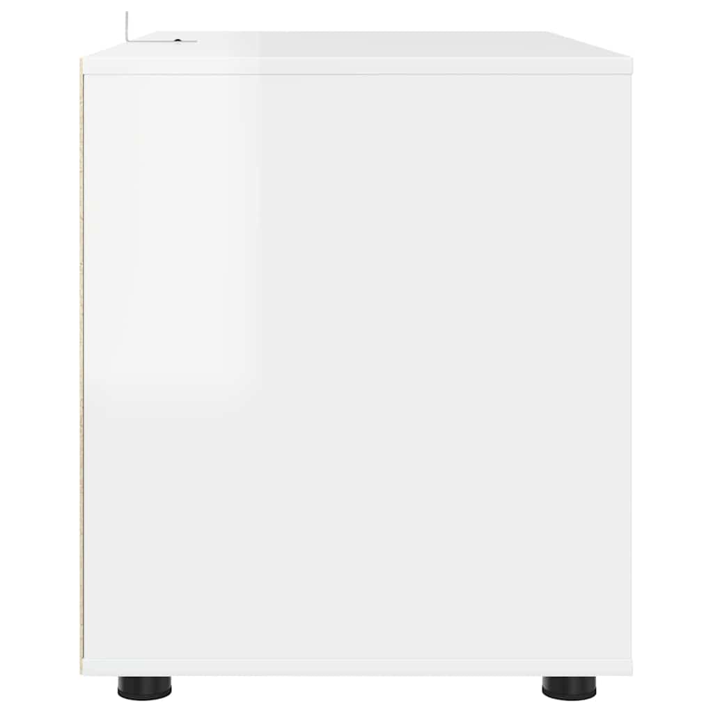 Armoire de rangement Blanc brillant 80 x 48 x 57 cm - XIOS