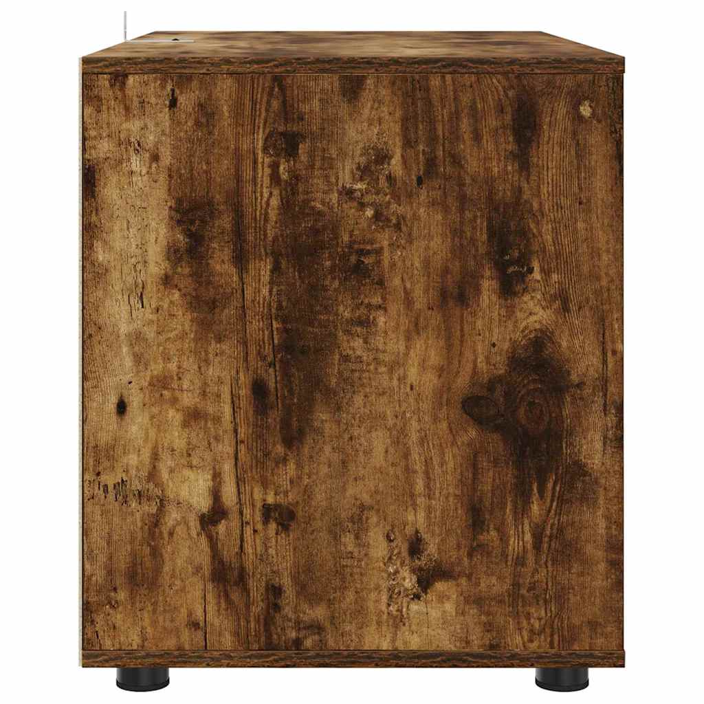 Armoire de rangement Chêne fumé 80 x 48 x 57 cm - XIOS