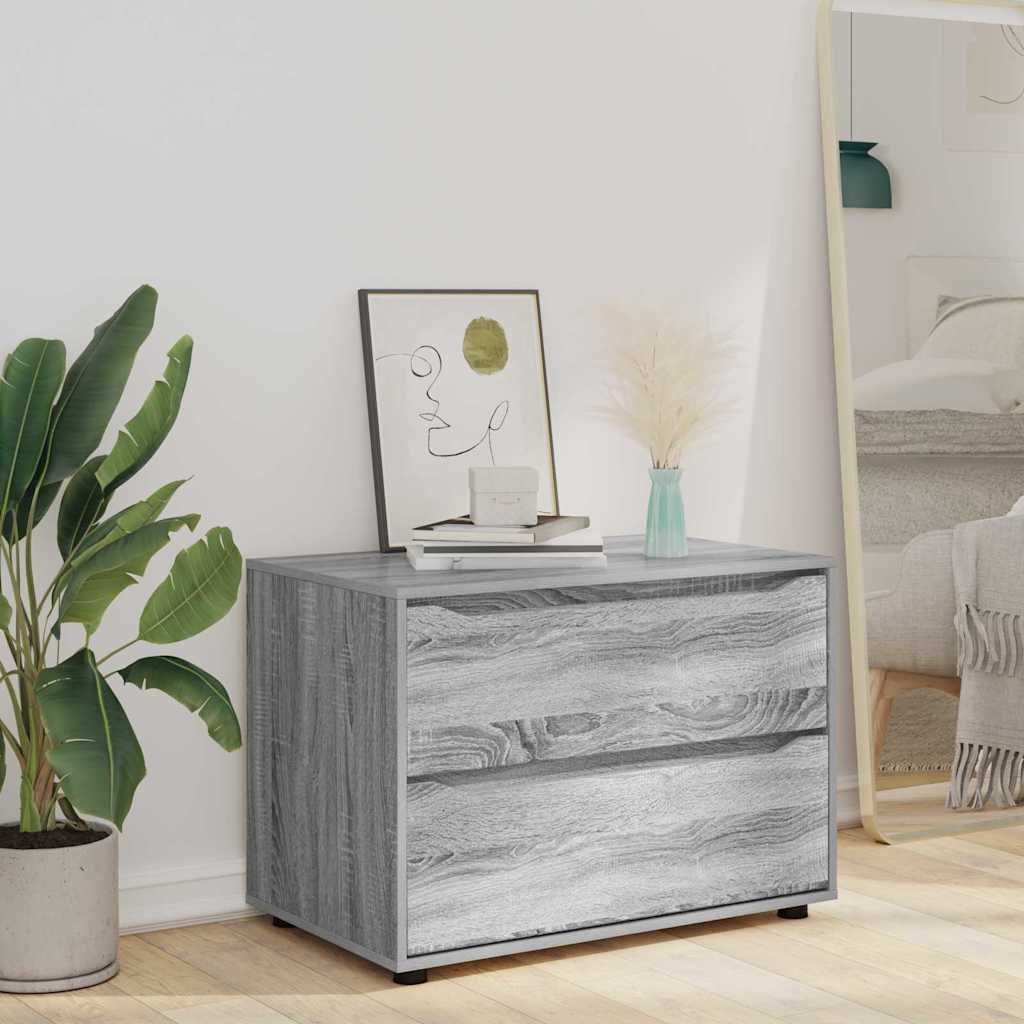 Armoire de rangement Gris Sonoma 80 x 48 x 57 cm - XIOS