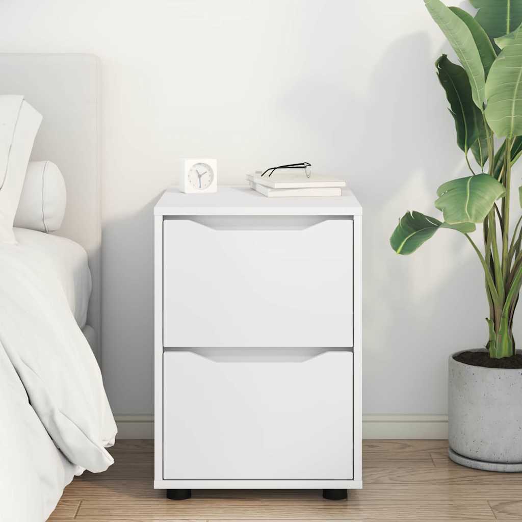Armoire de rangement Blanc 40 x 48 x 57 cm Bois d'ingénierie - XIOS