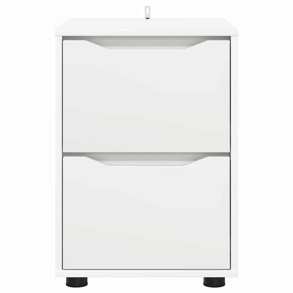 Armoire de rangement Blanc 40 x 48 x 57 cm Bois d'ingénierie - XIOS