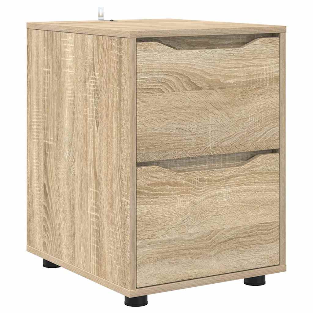 Armoire de rangement Chêne Sonoma 40 x 48 x 57 cm - XIOS