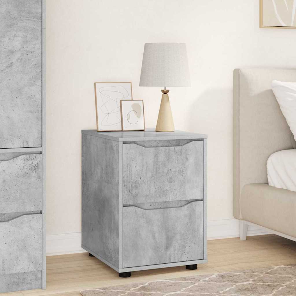 Armoire de rangement Gris béton 40 x 48 x 57 cm - XIOS