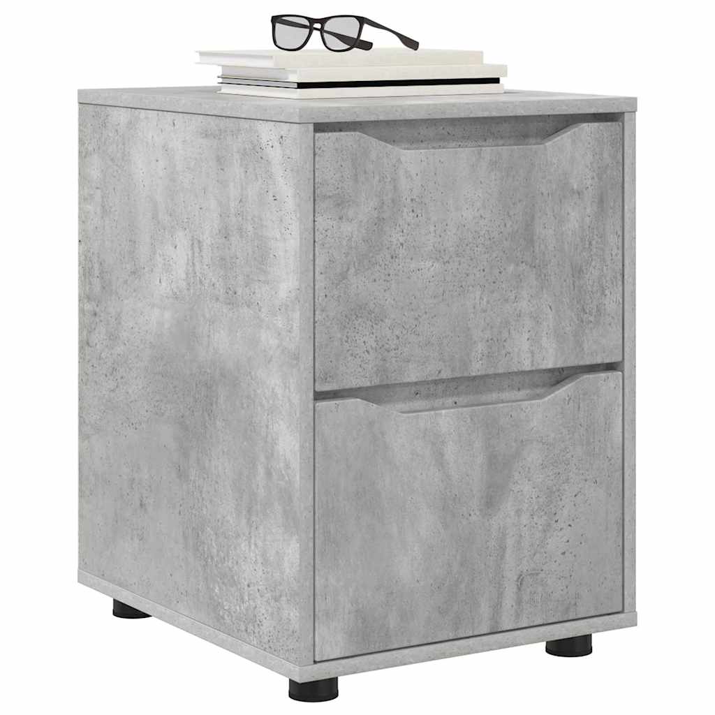 Armoire de rangement Gris béton 40 x 48 x 57 cm - XIOS