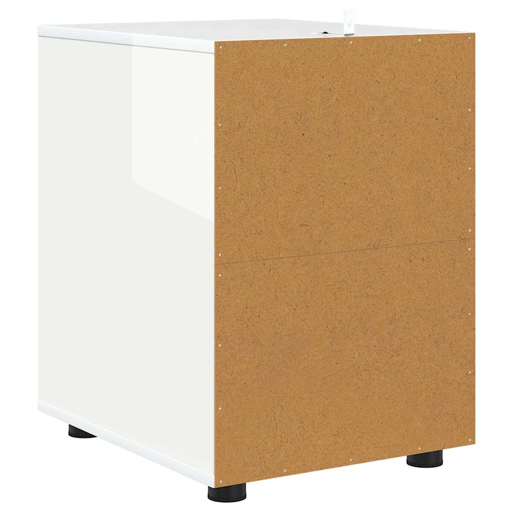 Armoire de rangement Blanc brillant 40 x 48 x 57 cm - XIOS