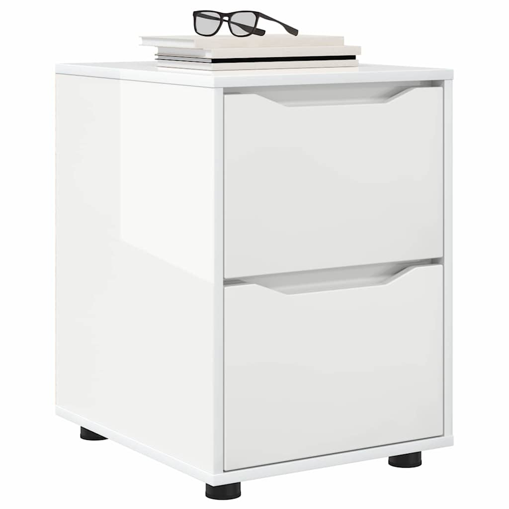 Armoire de rangement Blanc brillant 40 x 48 x 57 cm - XIOS