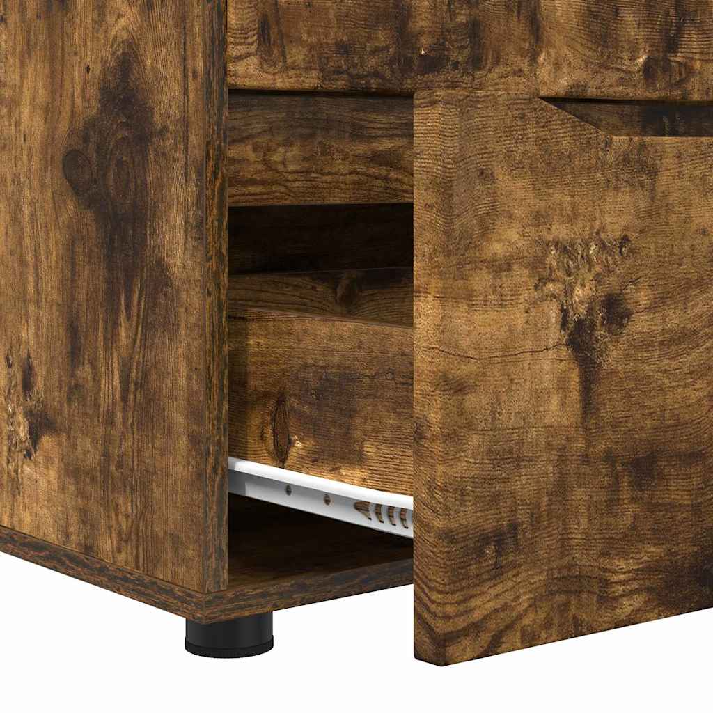 Armoire de rangement Chêne fumé 40 x 48 x 57 cm - XIOS