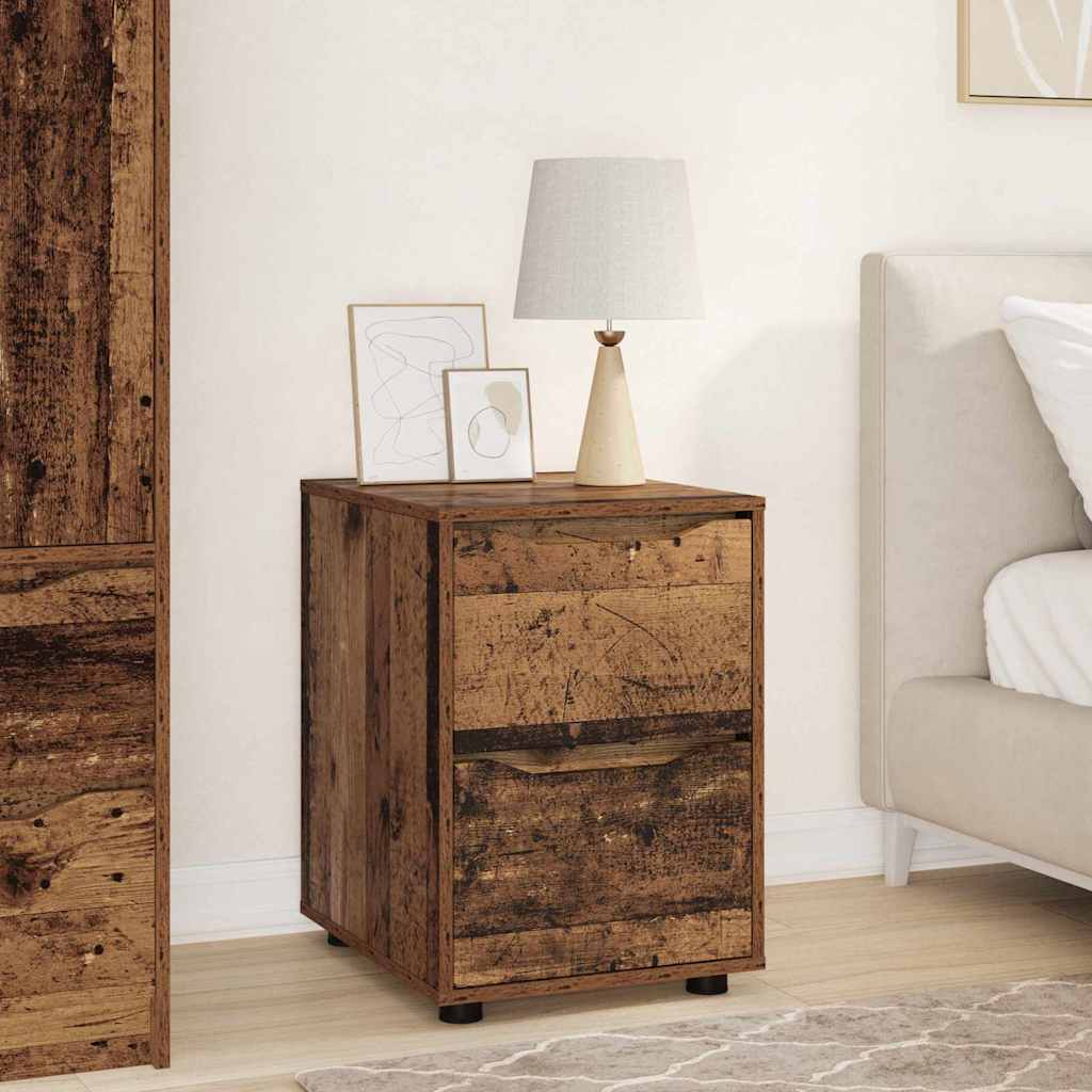 Armoire de rangement Bois Ancien 40 x 48 x 57 cm - XIOS