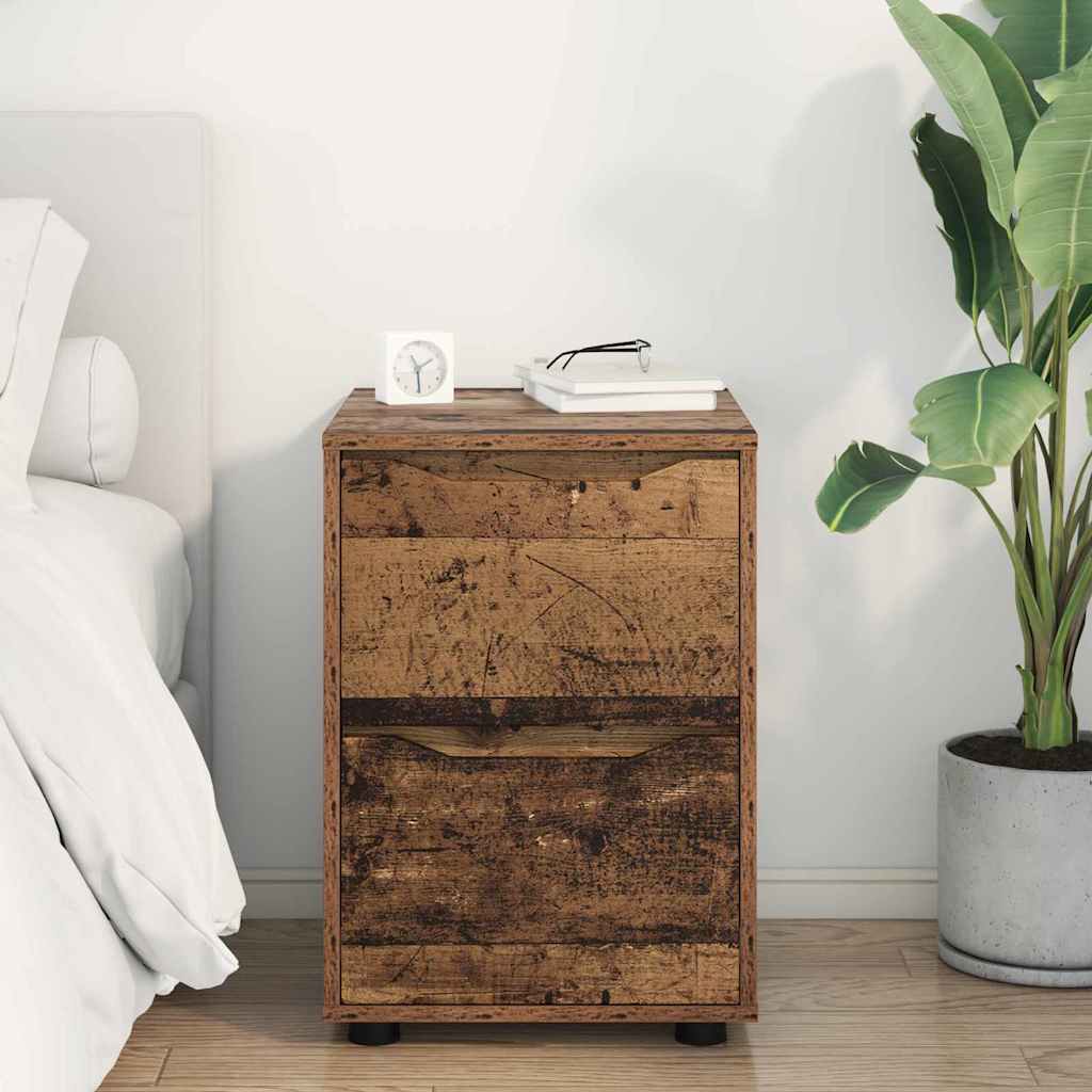 Armoire de rangement Bois Ancien 40 x 48 x 57 cm - XIOS