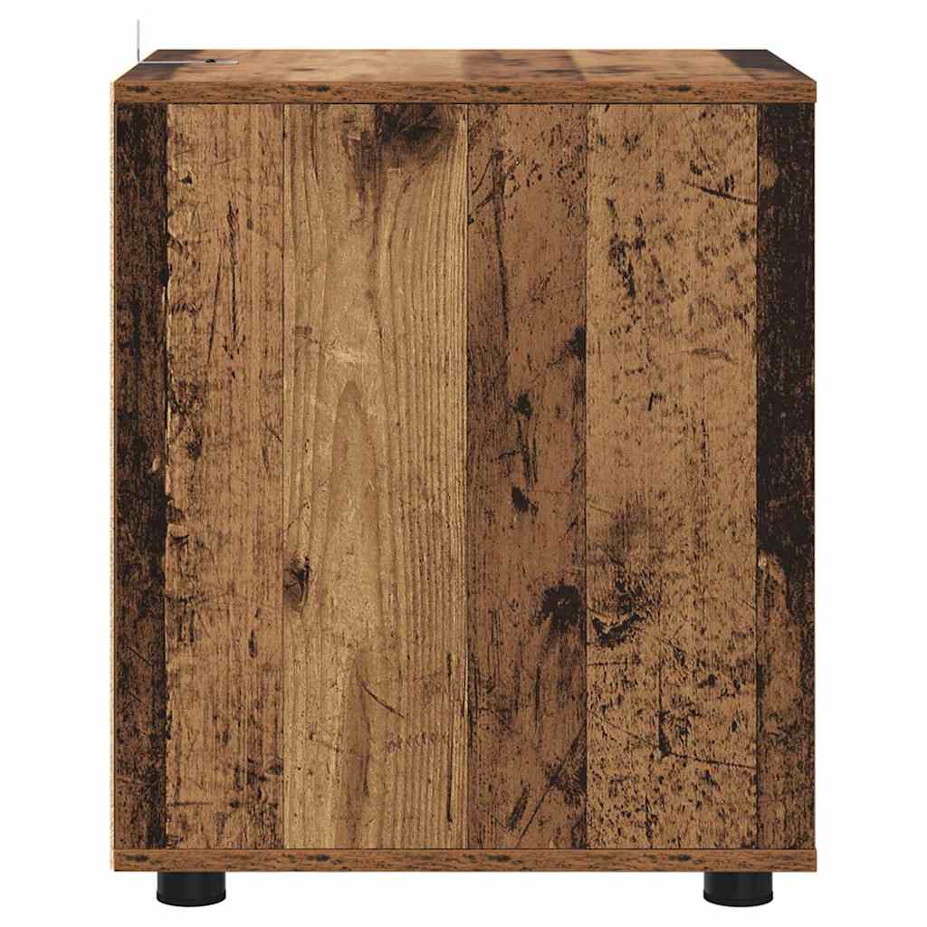 Armoire de rangement Bois Ancien 40 x 48 x 57 cm - XIOS