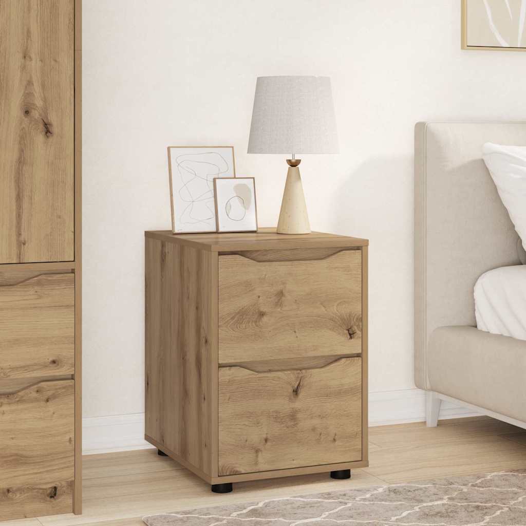 Armoire de rangement Chêne artisanal 40 x 48 x 57 cm - XIOS