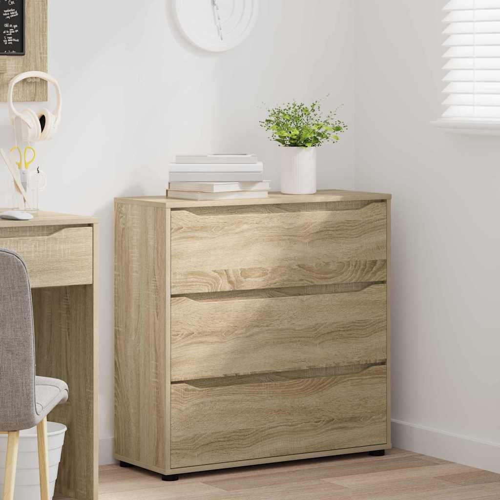 Armoire de rangement Chêne Sonoma 80 x 31 x 81 cm - XIOS