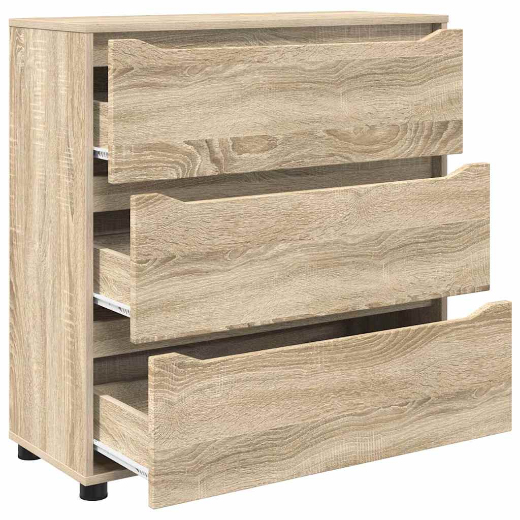 Armoire de rangement Chêne Sonoma 80 x 31 x 81 cm - XIOS