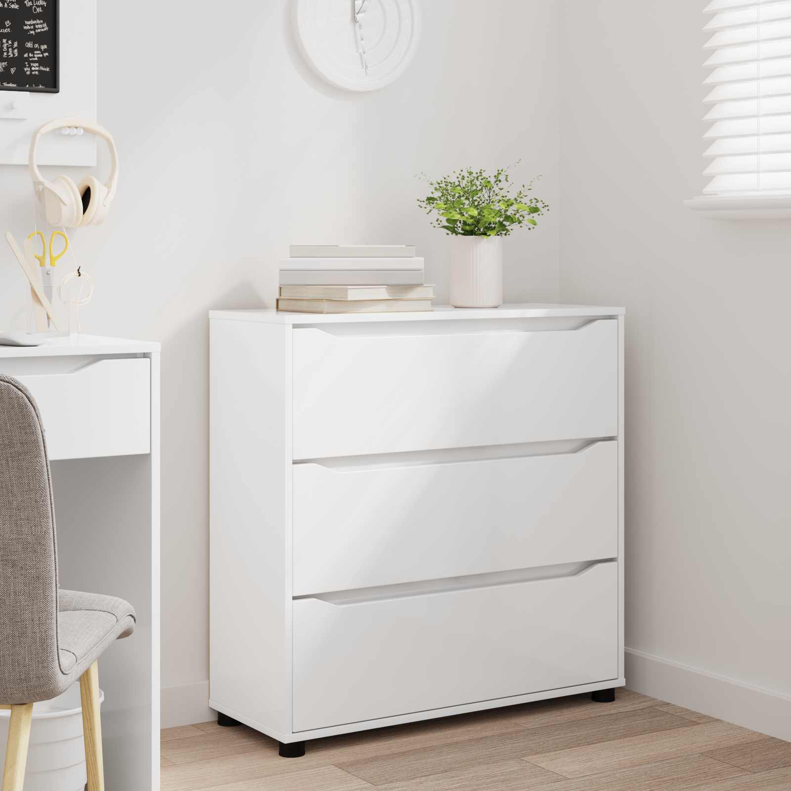 Armoire de rangement 80 x 31 x 81 cm Bois d'ingénierie
