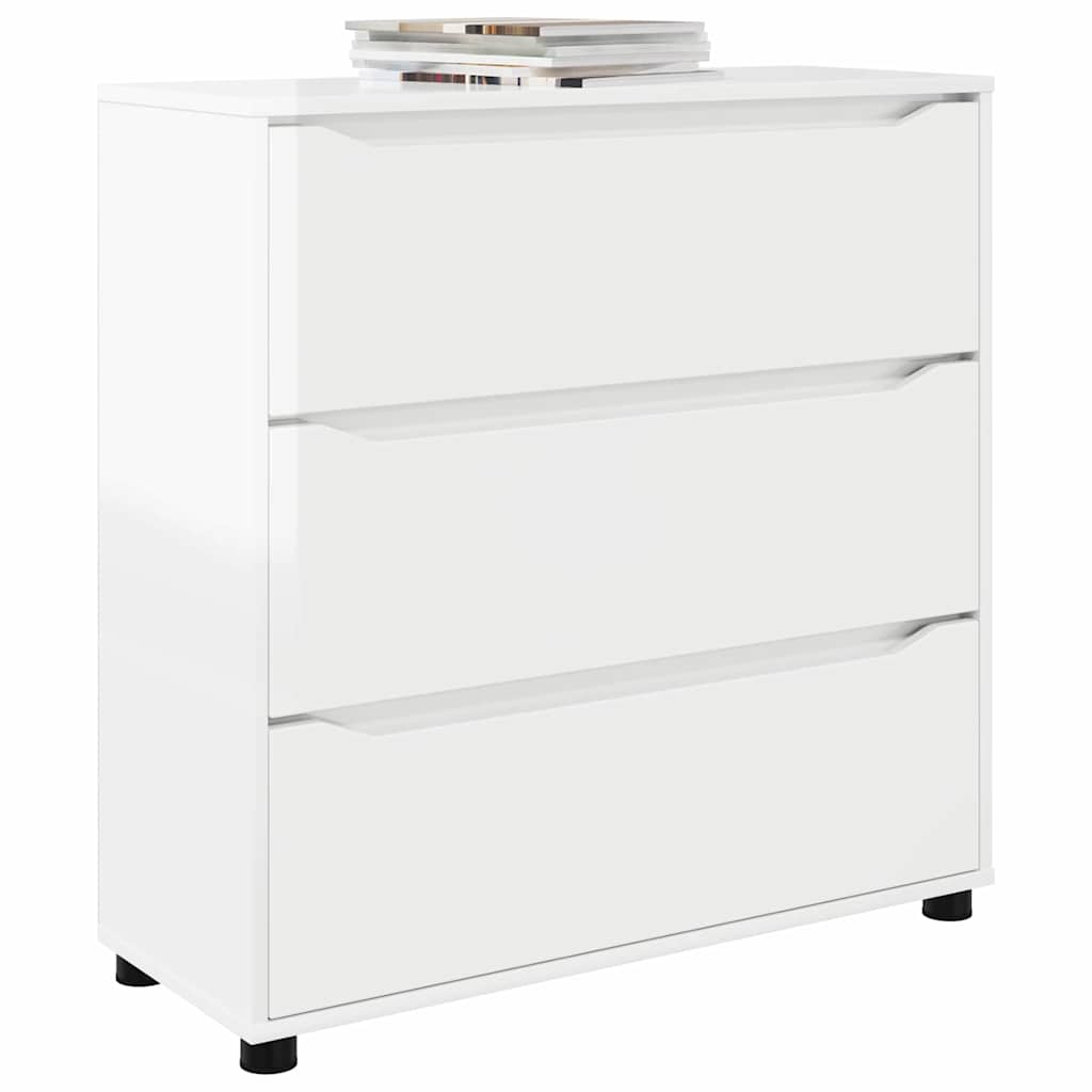 Armoire de rangement Blanc brillant 80 x 31 x 81 cm - XIOS