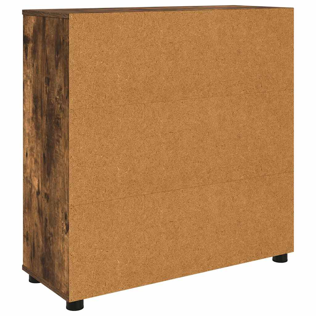 Armoire de rangement Chêne fumé 80 x 31 x 81 cm - XIOS