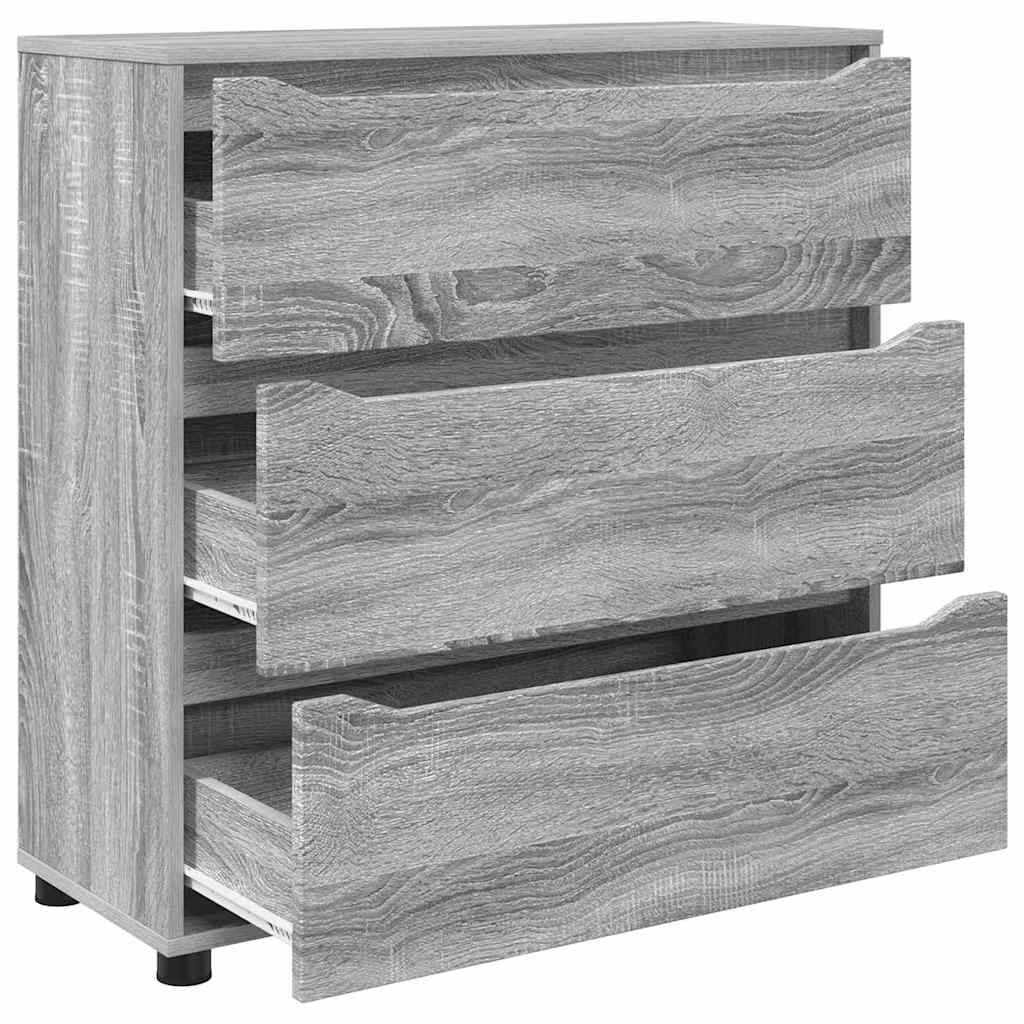 Armoire de rangement Gris Sonoma 80 x 31 x 81 cm - XIOS
