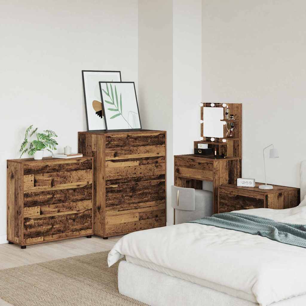 Armoire de rangement Bois Ancien 80 x 31 x 81 cm - XIOS