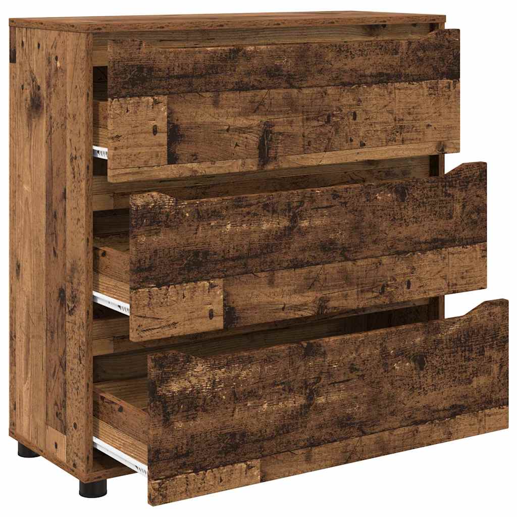 Armoire de rangement Bois Ancien 80 x 31 x 81 cm - XIOS
