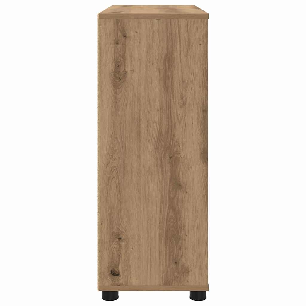Armoire de rangement Chêne artisanal 80 x 31 x 81 cm - XIOS