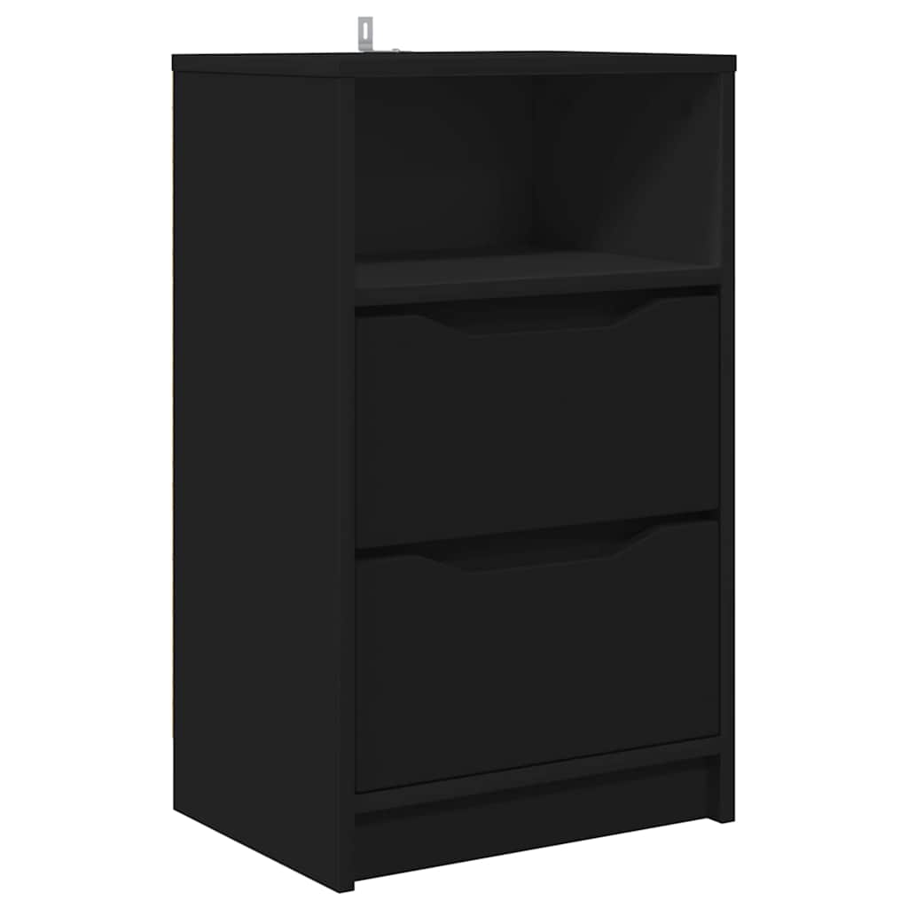 Table de chevet Noir 40 x 30 x 467 cm Bois d'ingénierie - XIOS
